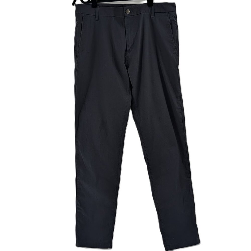 Birddogs Navy Blue Flex 5-Pocket Stretch Fit Pants Mens 34